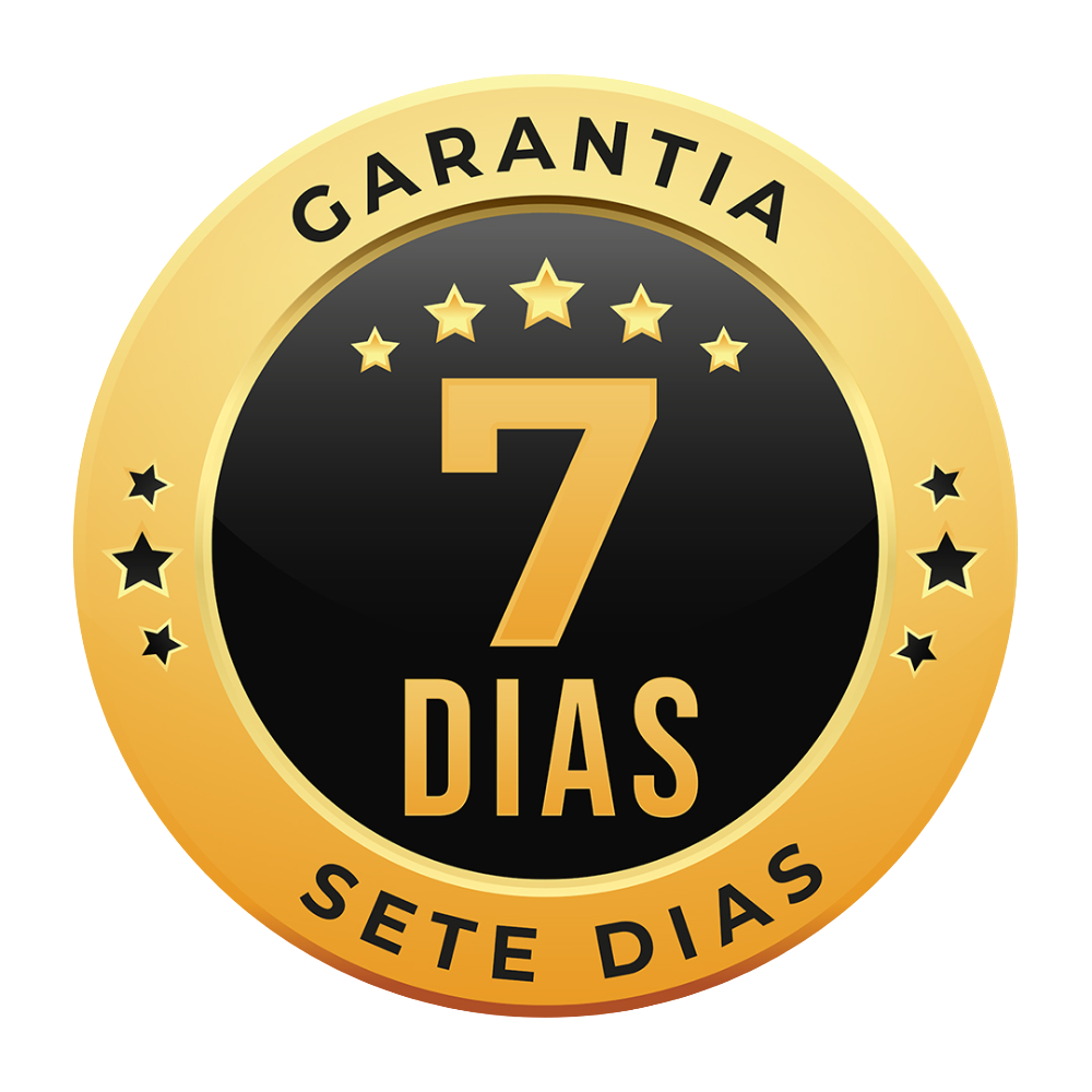 Garantia de satisfação de 7 dias